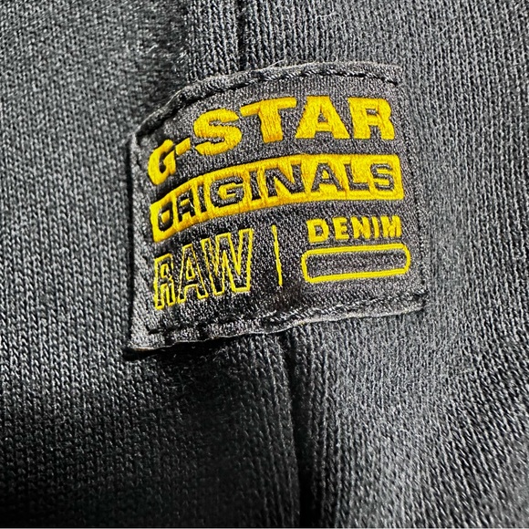 NWT G-Star Raw Mens The Raw Definition Black Cotton knit Sweater Size Large - Picture 11 of 14